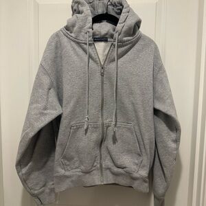 Brandy Melville Light Gray Hoodie
